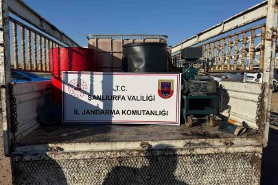 Viranşehir’de 650 litre kaçak akaryakıt ele geçirildi