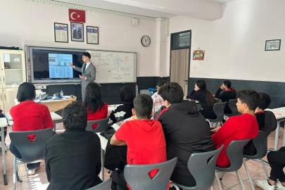 Yalıhüyük’te öğrencilere sınav süreçlerinde motivasyon ve planlama eğitimi verildi