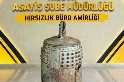 Yalova’da çalınan Japon Barış Çanı bulundu, 2 şüpheli tutuklandı