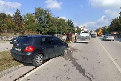 Yaya geçidinde karşı şeride geçen motorlu bisiklete çarptı: 1 ölü
