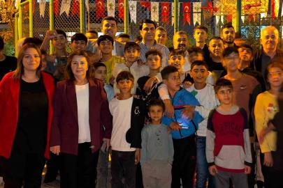 Yılmaz, Eydibaba’da yeni parkta incelemelerde bulundu