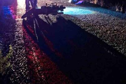 Yoldan çıkıp devrilen motosikletin 16 yaşındaki sürücüsü hayatını kaybetti