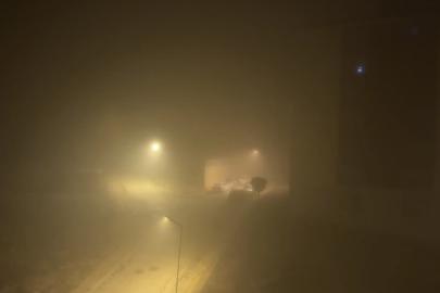 Yüksekova’da yoğun sis: Görüş mesafesi 10 metreye düştü